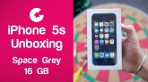 Apple iPhone 5s Unboxing 2016 - 2017 ( Space Grey - 16GB )