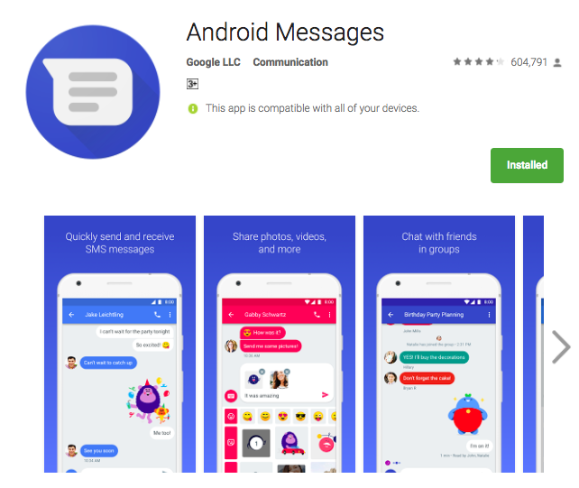android messages enhanced features