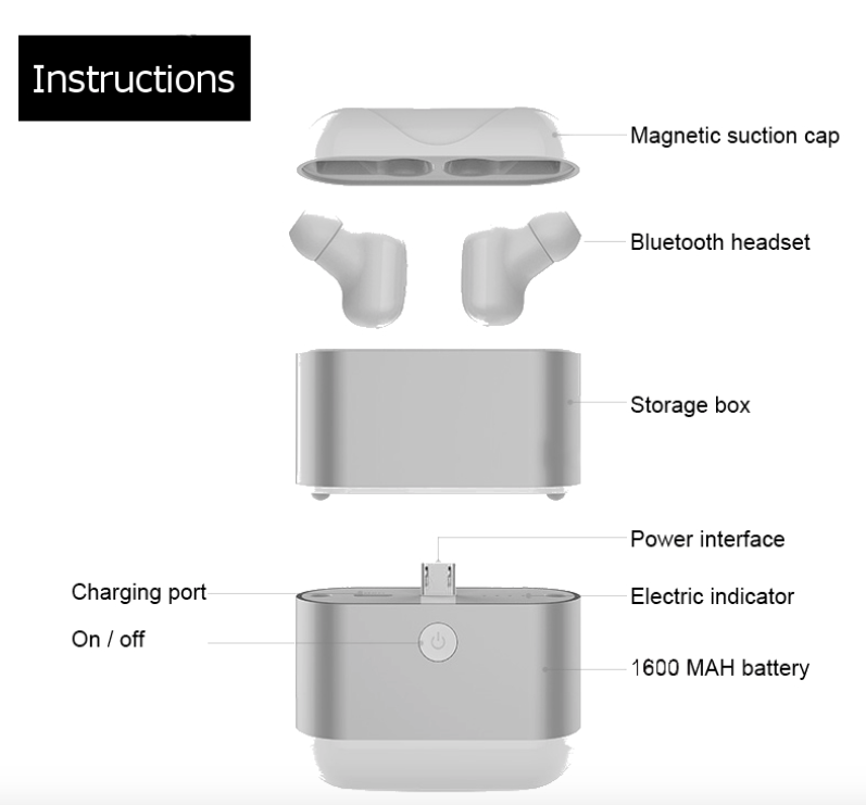 x2tws earphones