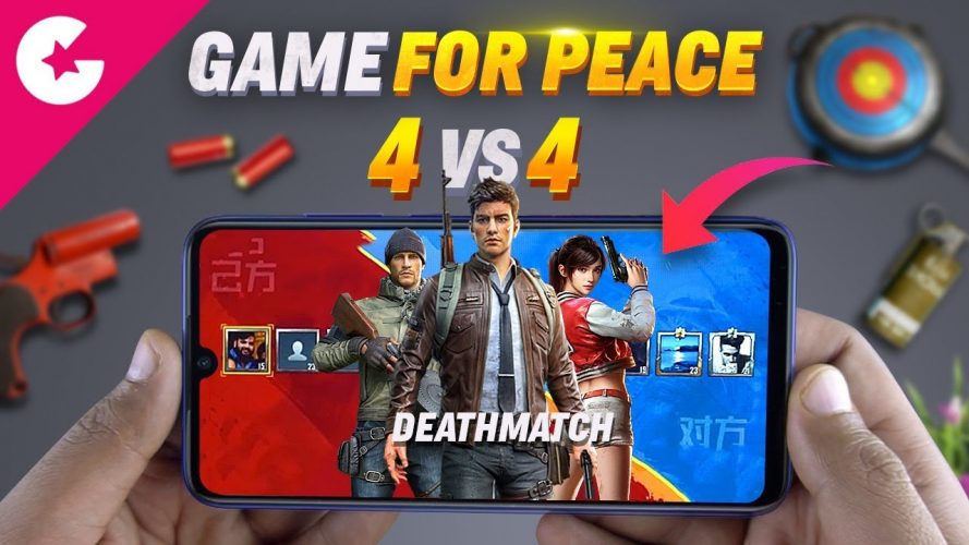Game For Peace - 4vs4 Gameplay (NEW PUBG Mode