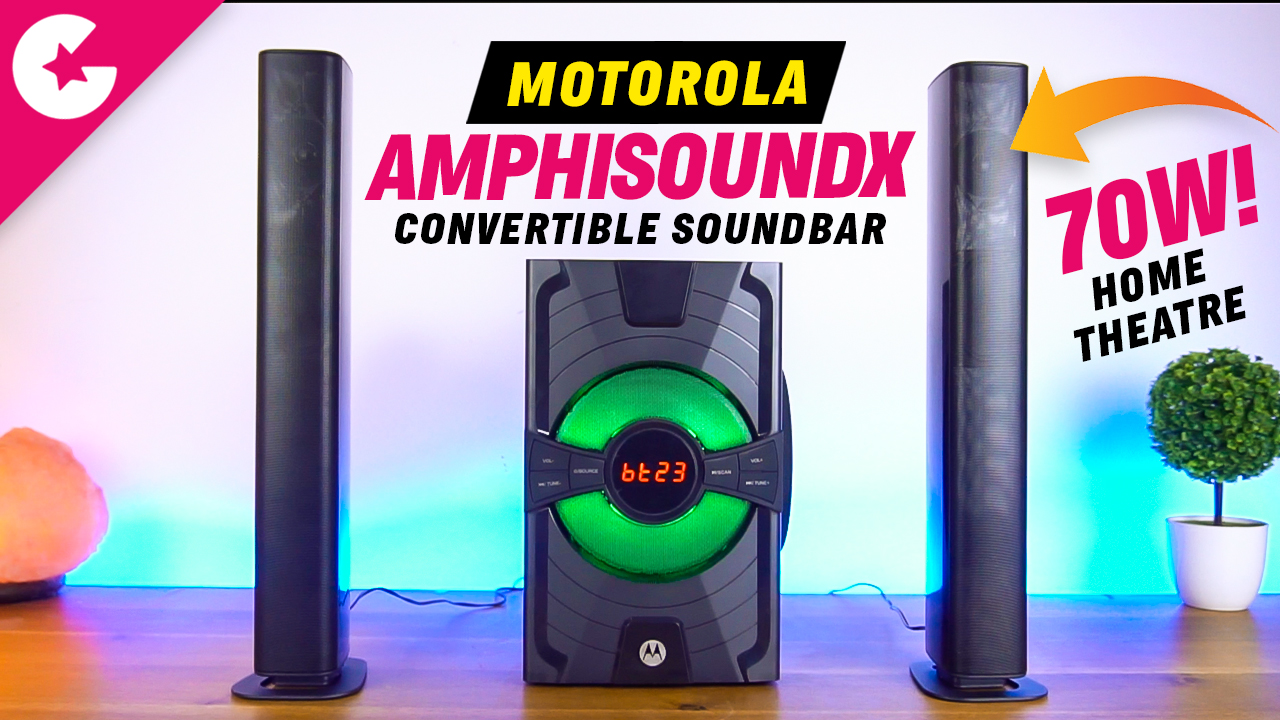 Motorola AmphiSoundX Soundbars